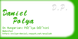 daniel polya business card